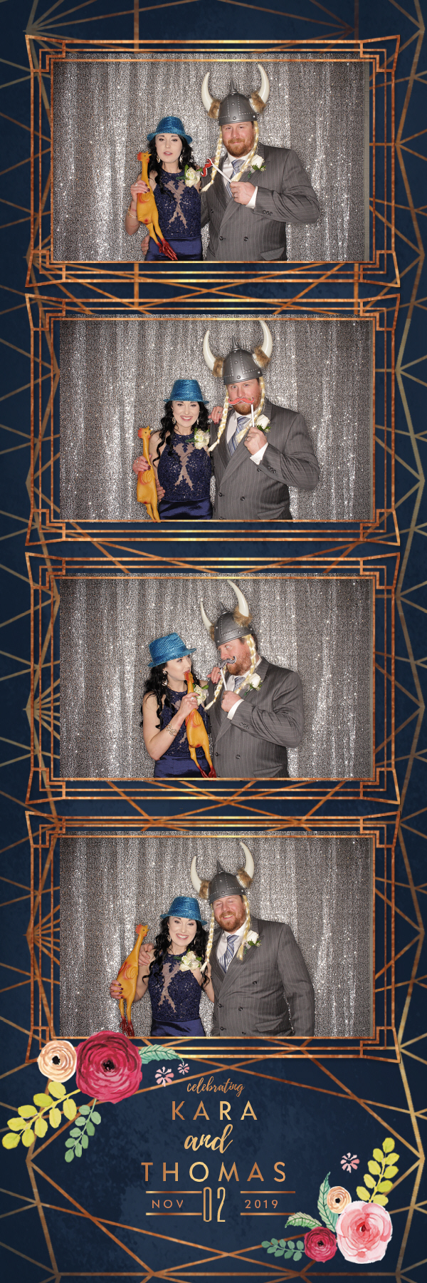 Kara and Thomas Wedding | View more photos from the event at gallery.photoboothbillings.com/u/PhotoBoothBillings/Kara-and-Thomas-Wedding